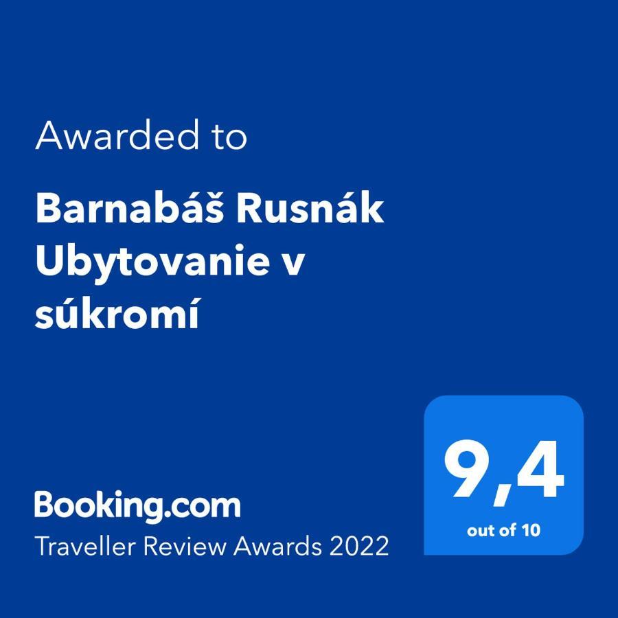 Barnabas Rusnak Ubytovanie V Sukromi Mucin Exteriör bild